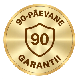 Kuldne märk: 90-päevane garantii