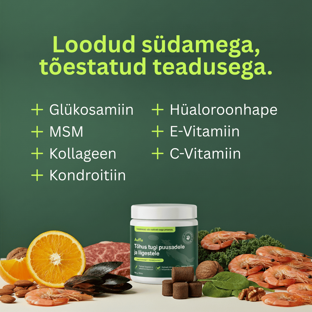 Toidulisand puusadele ja liigestele