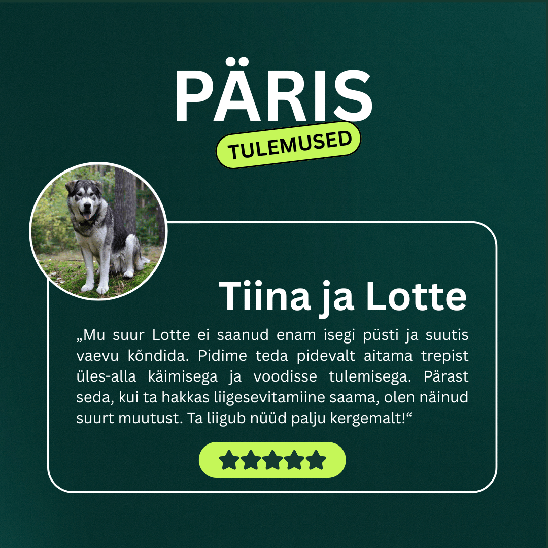 Toidulisand puusadele ja liigestele